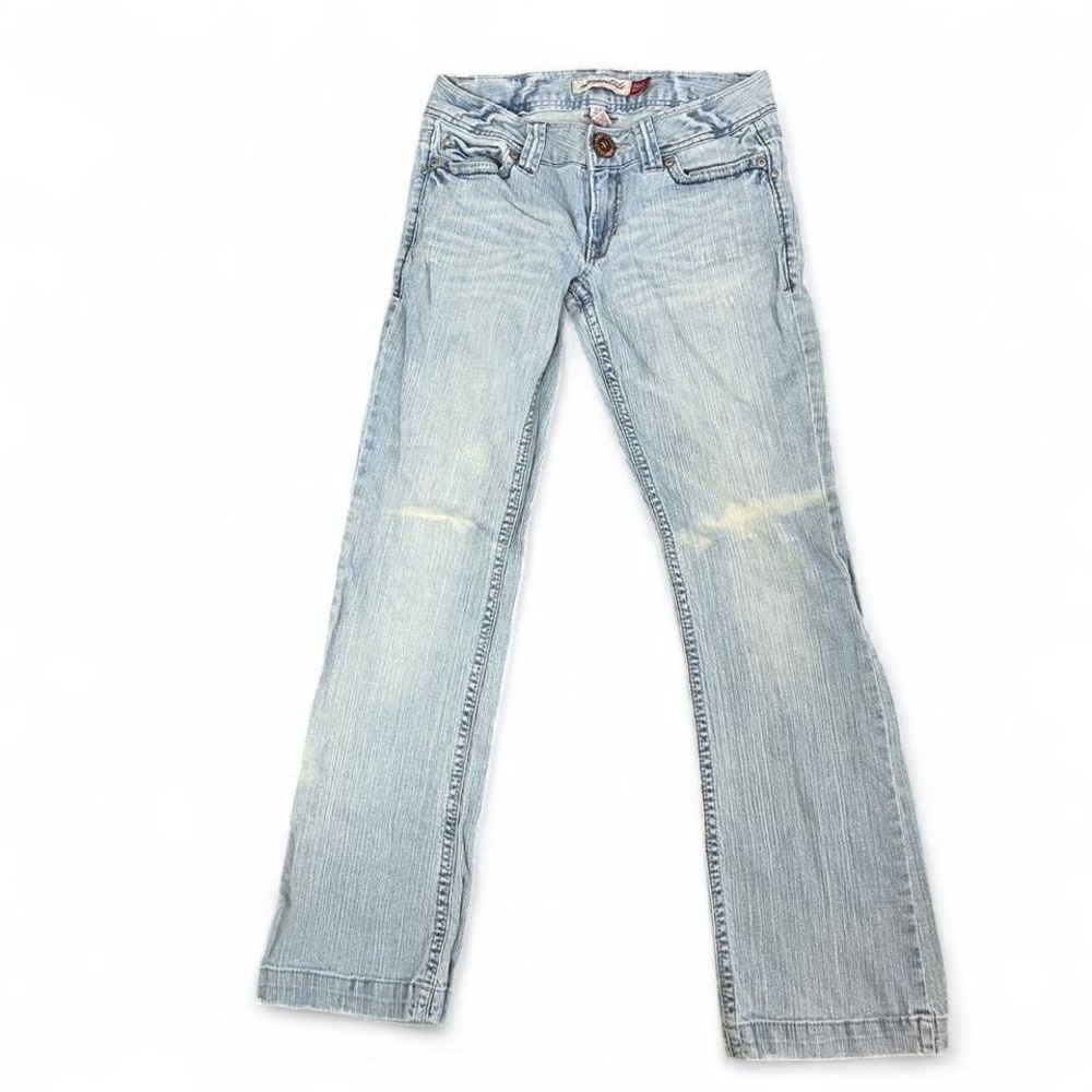 Light wash low rise aeropostale jeans